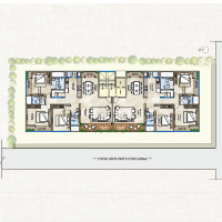 Saarthak Kalaraj Athena Typical 1st to 5th Floor Plan